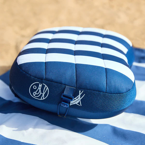 Dock & Bay x Ballast Beach Pillow - Whitsunday Blue