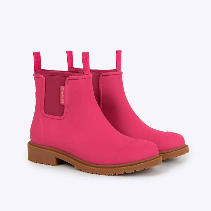 Merry People Bobbi Wellington Boot - Fuchsia Pink