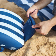 Dock & Bay x Ballast Beach Pillow - Whitsunday Blue