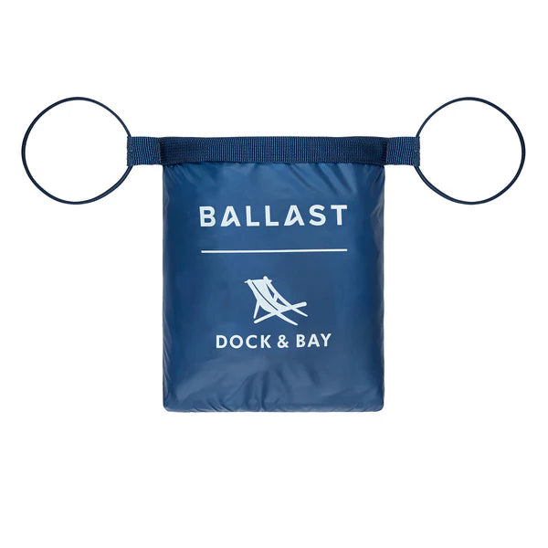 Dock & Bay x Ballast Beach Pillow - Whitsunday Blue