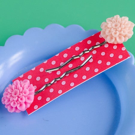 Tolly Flower Hair Slides - Sets of 2