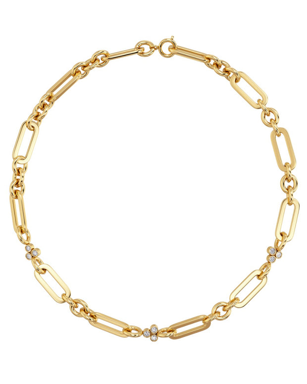 Edblad Barre Necklace in Multi Gold