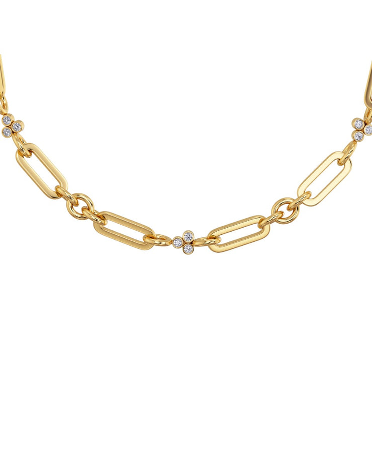 Edblad Barre Necklace in Multi Gold
