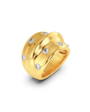 Edblad Barre Ring in Multi Gold