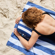 Dock & Bay x Ballast Beach Pillow - Whitsunday Blue