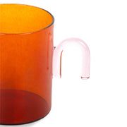 Helio Ferretti Arch Handled Glass Mugs