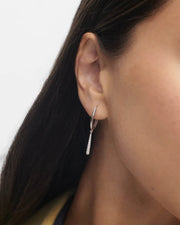 PDPaola Olga Hoops in Silver or Gold
