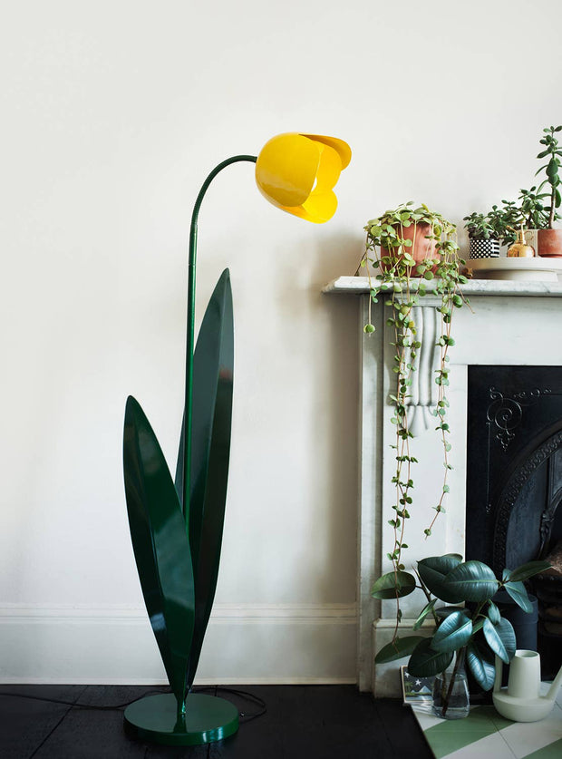 BlissHome Floor Lamp - Yellow Tulip