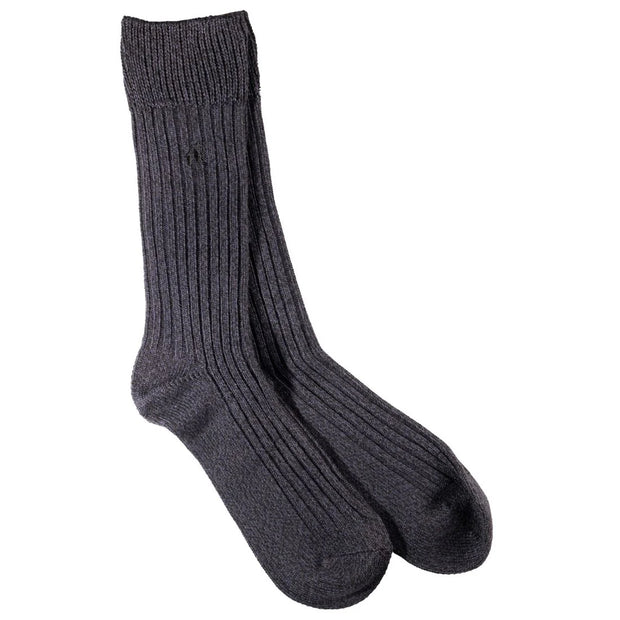 Swole Panda Men's Plain Bamboo Socks - Size 7-11