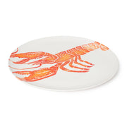 BlissHome Large Serving Dish - Orange Lobster