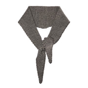 Fine Stripe Cashmere Diamond Scarves