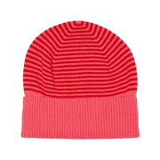 Fine Stripe Cashmere Beanies