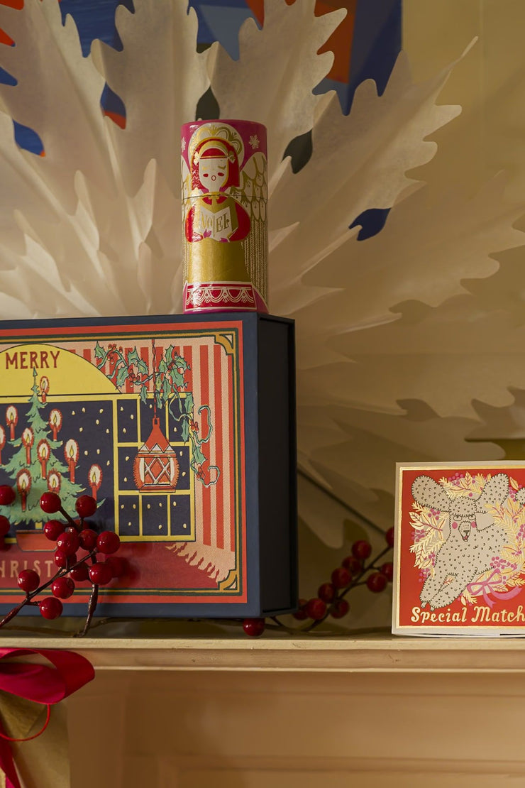 Christmas Large Cylinder Matches