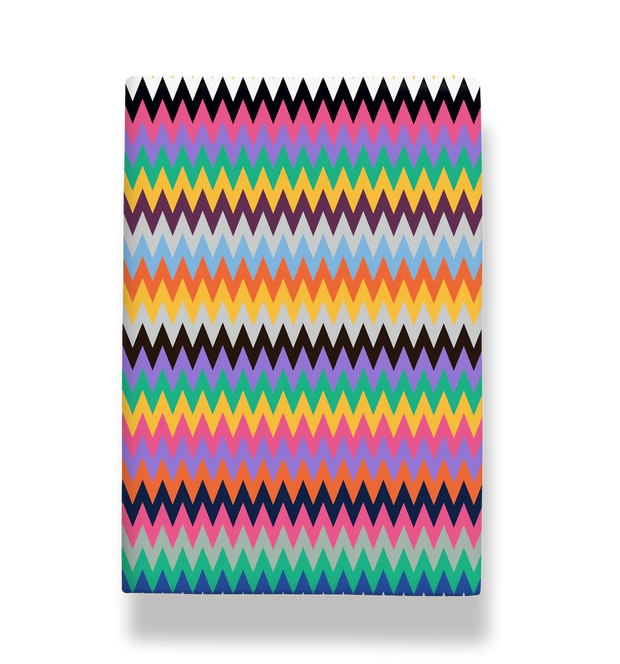 Elba Multicolour Zig Zag Gift Wrap