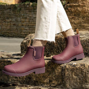 Merry People Bobbi Wellington Boot - Dark Cherry