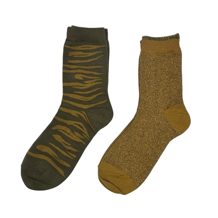 Sixton Sock Box Duo - Ivy Savannah & Olive Tokyo