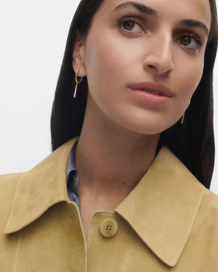 PDPaola Olga Hoops in Silver or Gold