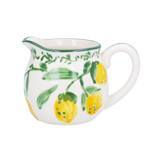 Stoneware Artisan Lemon Stoneware Creamer Jugs