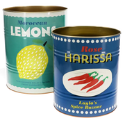 Retro Style Storage Tins XL - Various Designs