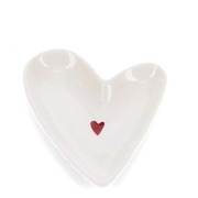 Ceramic Heart Trinket Dish