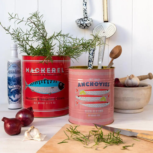 Retro Style Storage Tins XL - Various Designs
