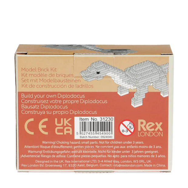 Build Your Own Model Brick Kit - Dinosaur