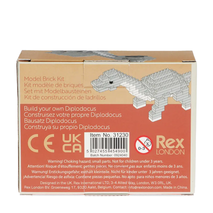 Build Your Own Model Brick Kit - Dinosaur