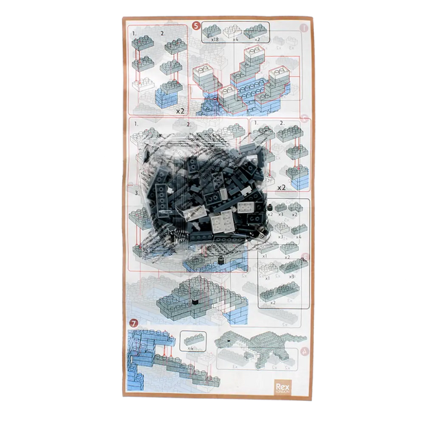 Build Your Own Model Brick Kit - Dinosaur