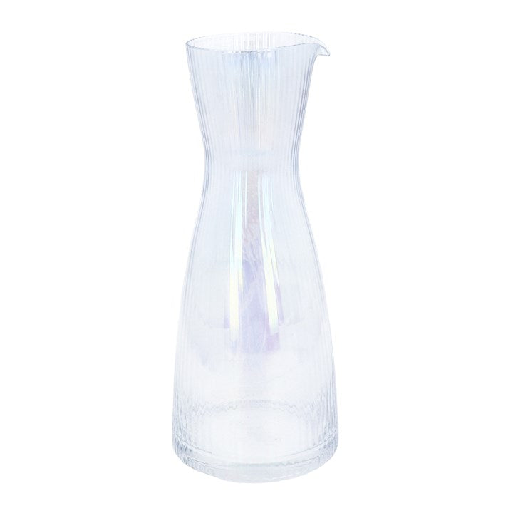 Iridescent Glass Carafe