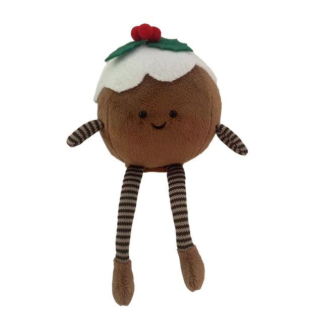 Fabric Shelf Sitter - Christmas Pudding