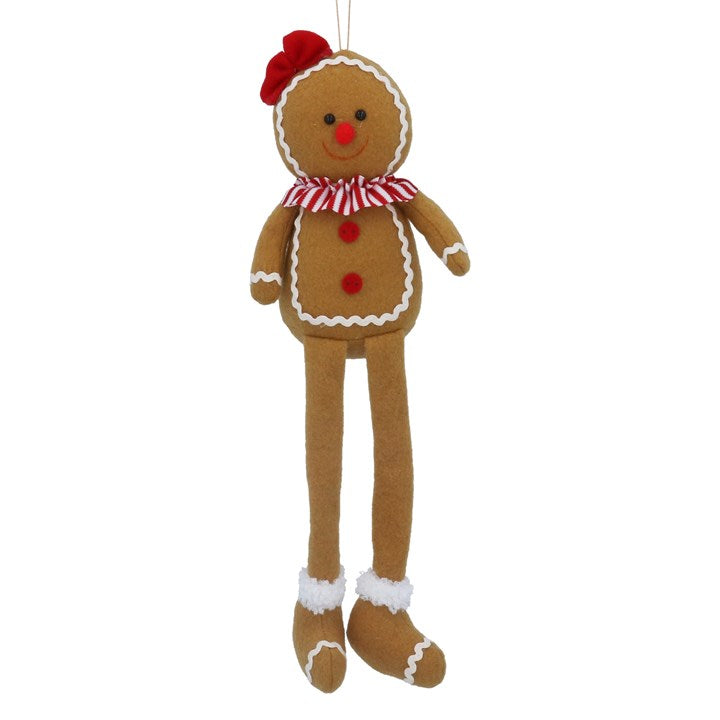 Fabric Gingerbread Man Ornament