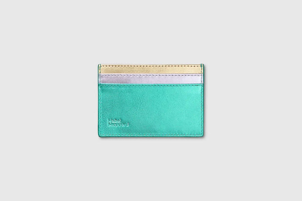 Mabel Sheppard Card Holder - Green Happy