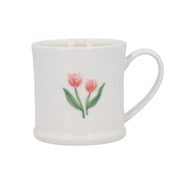 Stoneware Mini Mug - Tulips