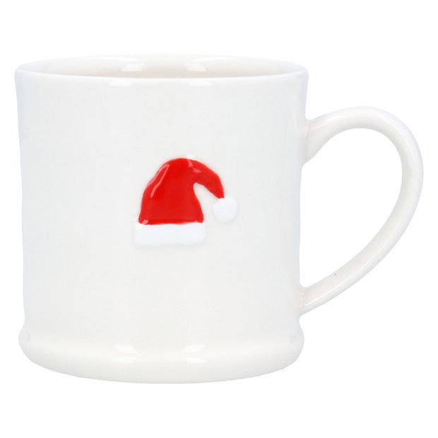 Stoneware Mini Mug - Santa Hat