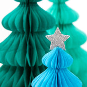 Meri Meri Rainbow Forest Honeycomb Tree Decorations