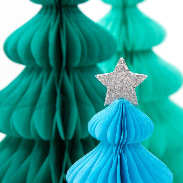 Meri Meri Rainbow Forest Honeycomb Tree Decorations