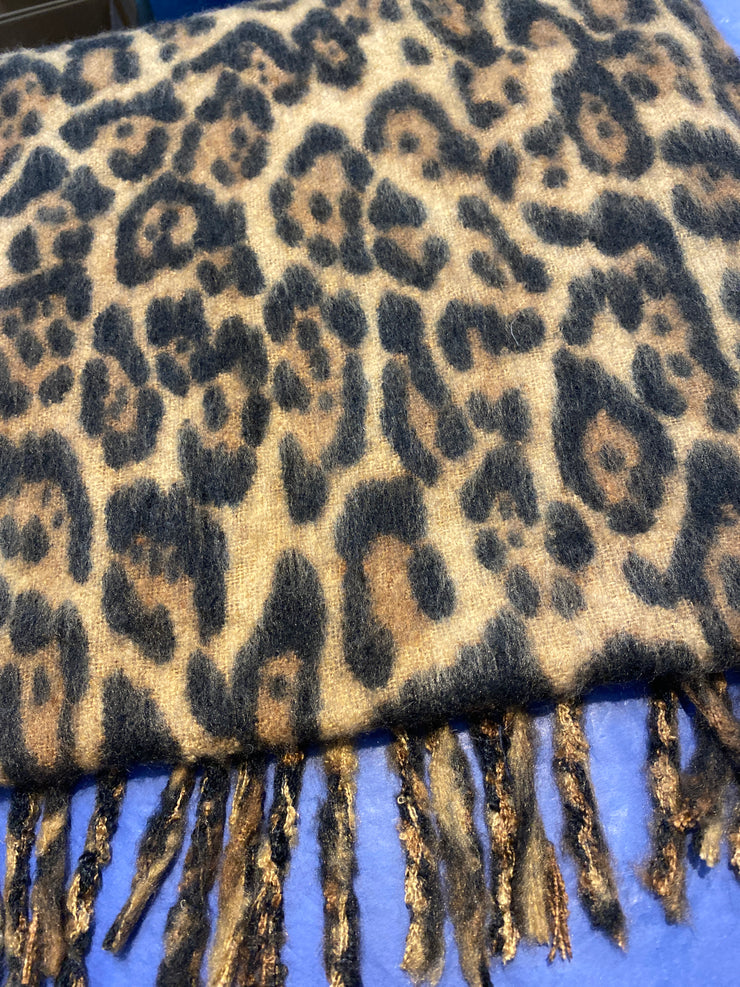Numph Nulonnie Scarf - Taupe Grey