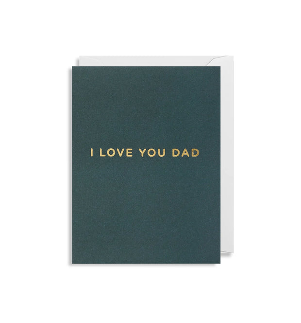 Mini I Love You Dad Card