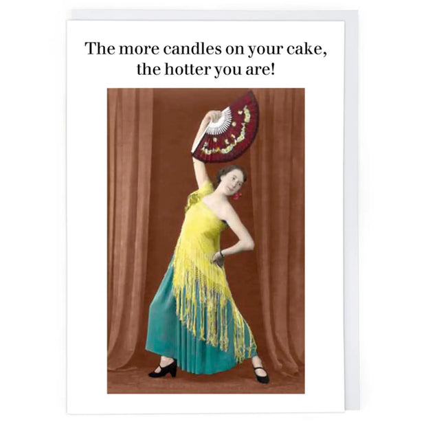Cath Tate More Candles on Your Cake Card