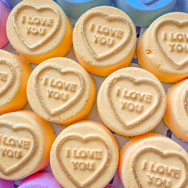 Bath Bomb - Yellow Candy Heart