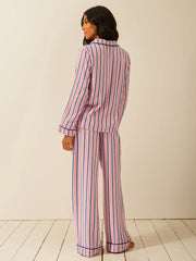 Stripe & Stare Long Pyjama Bottoms - Lazy Sunday