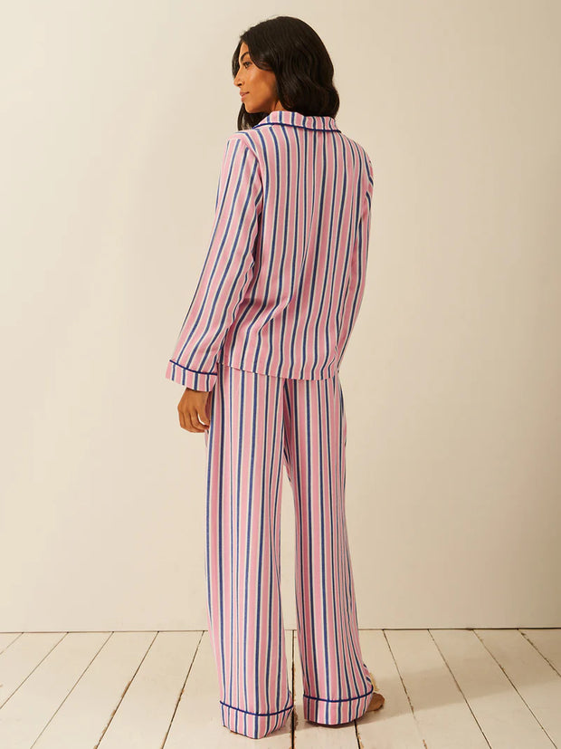 Stripe & Stare Long Pyjama Bottoms - Lazy Sunday