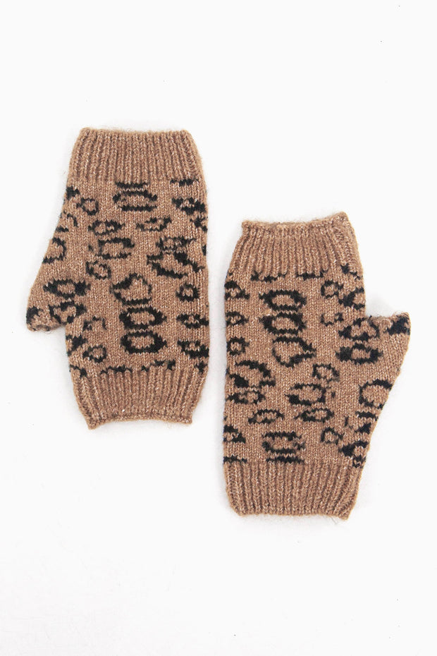 Kate Wrist Warmers - Leopard