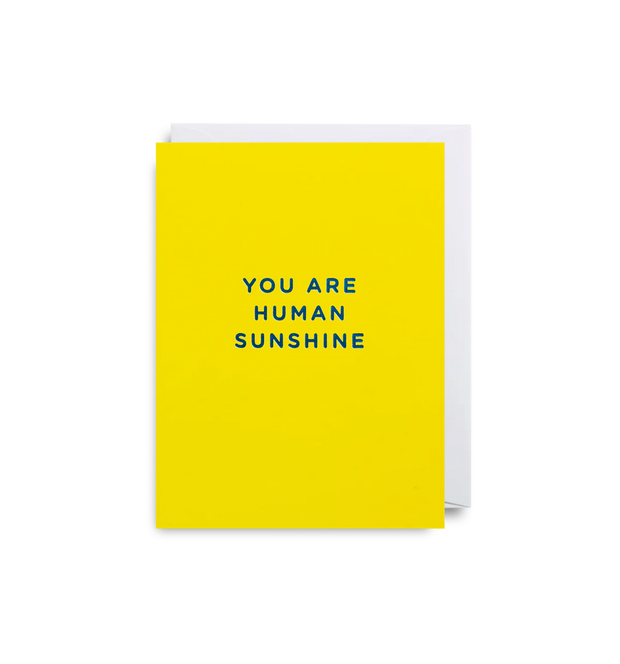 Mini Human Sunshine Card