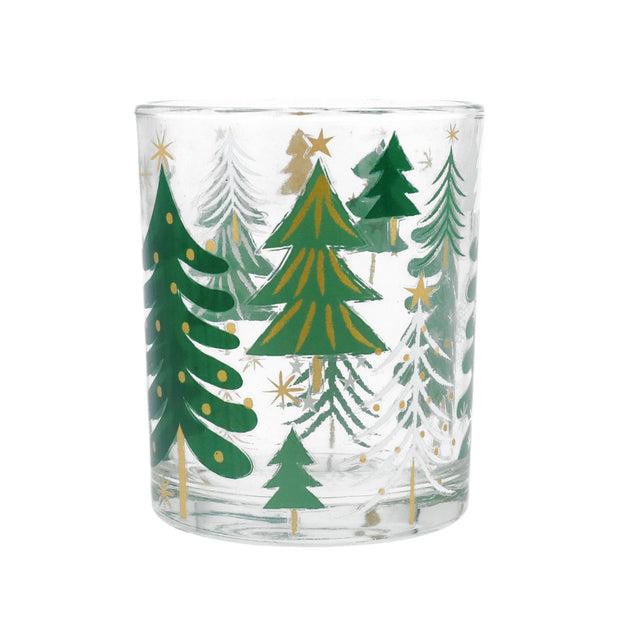 New England Green Trees Nightlight Holder