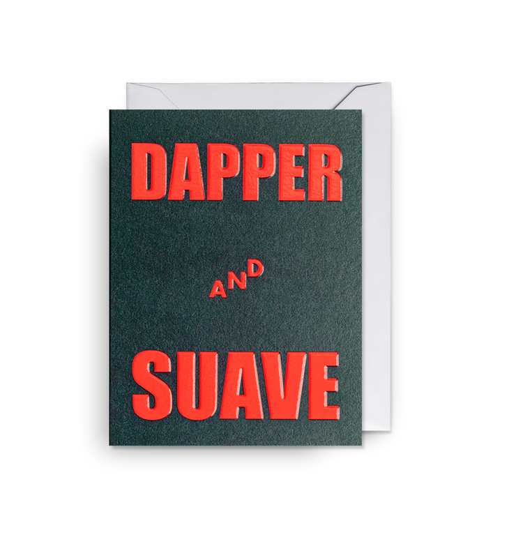 Mini Dapper & Suave Card