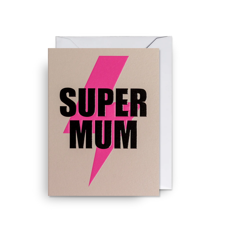 Mini Super Mum Card