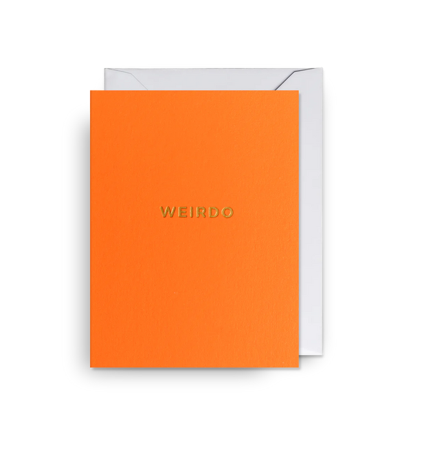 Mini Weirdo Card