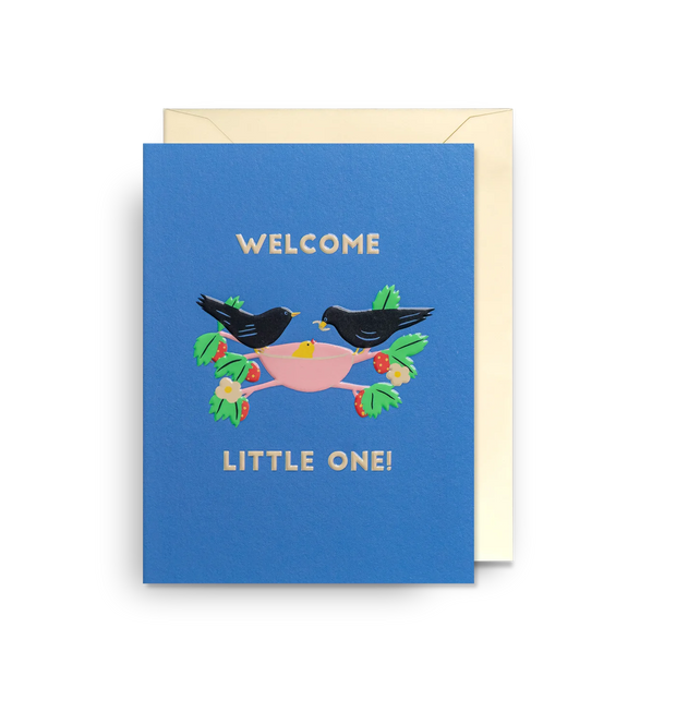 Mini Welcome Little One Nest Card