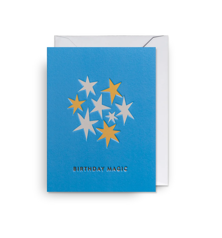 Mini Birthday Magic Stars Card